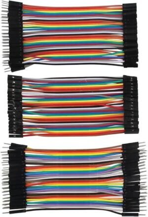 10 cm 120’li Dişi-dişi, Erkek-Erkek, Erkek-Dişi Jumper Kablo Seti