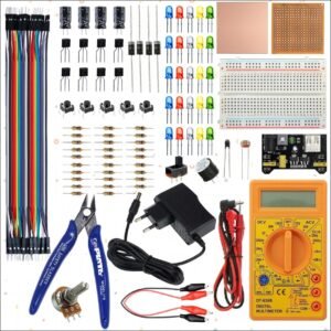 112 Parça TEMEL ELEKTRİK ve ELEKTRONİK Eğitim SETİ